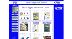 Desktop Screenshot of myerschemical.com